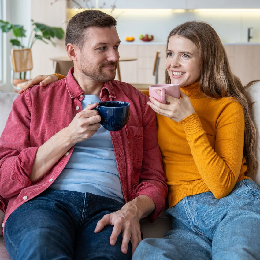 L'homme dit à sa femme que je comprends d'où tu viens