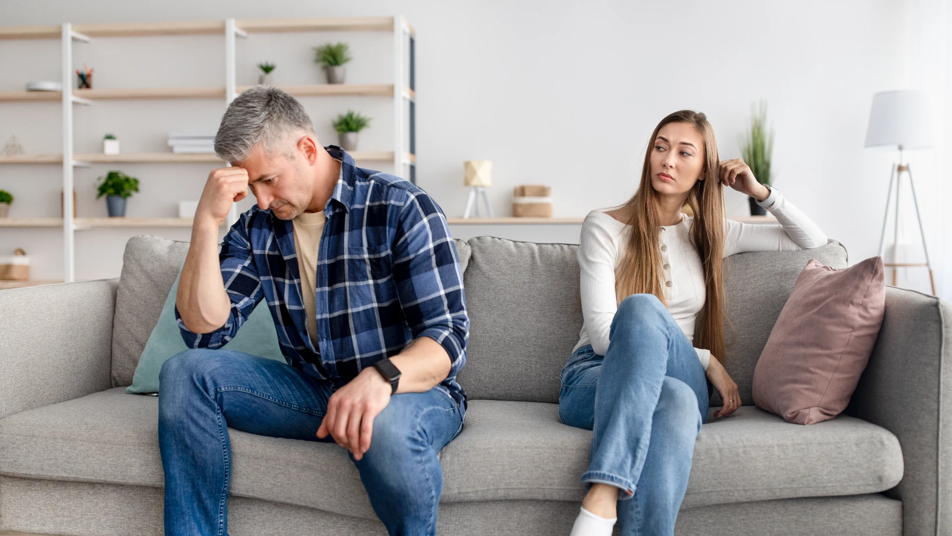 le mari dit à sa femme qu'il ne veut pas se disputer