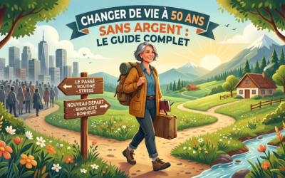 Changer de vie à 50 ans sans argent : le guide complet pour tout recommencer