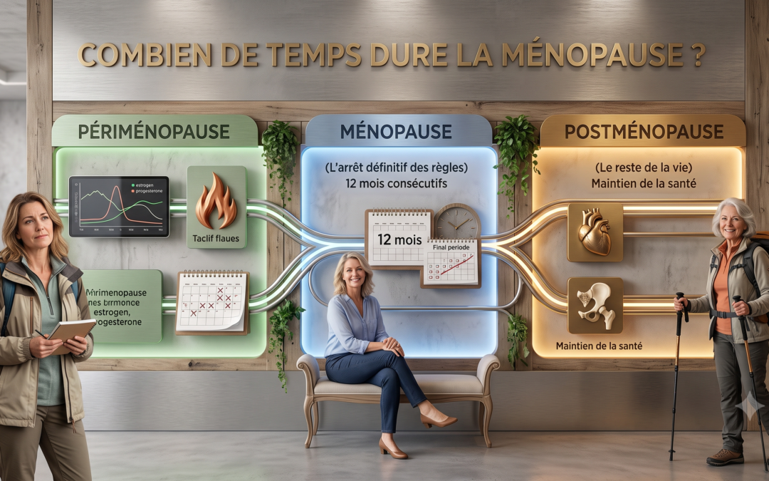 Combien de temps dure la ménopause ? (la durée réelle, phase par phase)