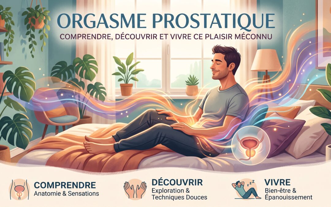 Orgasme prostatique : comprendre, découvrir et vivre ce plaisir méconnu